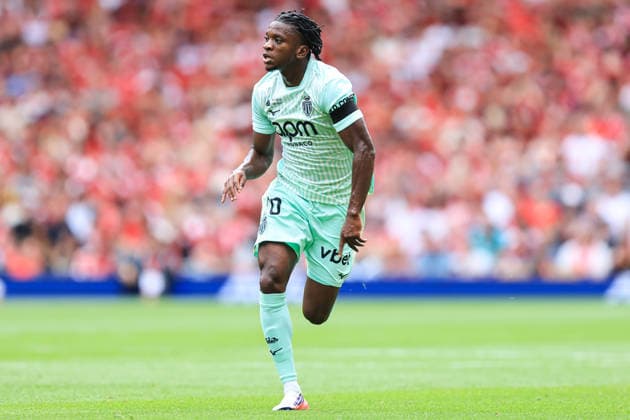 pre-season friendly: Liverpool v Monaco Flavio Nazinho of Monaco during the pre-season friendly match Liverpool vs Monaco at Anfield, Liverpool, United Kingdom on 09 August 2026 (Photo by Jorge Horsted News Images) Liverpool Anfield Merseyside United Kingdom Copyright: xJorgexHorsted NewsxImagesx