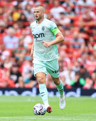 pre-season friendly: Liverpool v Monaco Eric Dier of Monaco with ball at his feet during the pre-season friendly match Liverpool vs Monaco at Anfield, Liverpool, United Kingdom on 09 August 2026 (Photo by Jorge Horsted News Images) Liverpool Anfield Merseyside United Kingdom Copyright: xJorgexHorsted NewsxImagesx