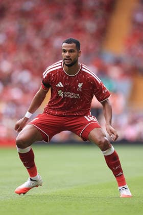 Fußball-Vorbereitungsspiel: Liverpool gegen AS Monaco, 9. August 2026 Vorbereitungsspiel: Liverpool gegen AS Monaco Cody Gakpo von Liverpool Foto: Simon Stacpoole Offside Liverpool UK  Copyright: xSimonxStacpoolexOffside