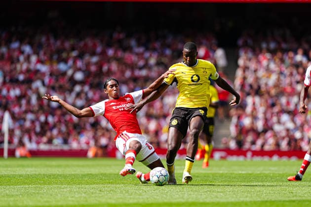 89ars, Serhou Guiassy, Borussia Dortmund, August 9, 2026, FC Arsenal vs. Borussia Dortmund, Soccer, Emirates Cup 2026, 2026–2027 Season, August 9, 2026, Germany, Arsenal vs. Borussia Dortmund, Soccer, Friendly Match, 2026–2027 Season, August 9, 2026, London Copyright: xEibner-Pressefoto MarcelxvonxFehrnx EP_MFN_P
