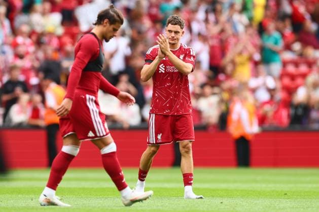 Florian Wirtz of Liverpool at the end of the match Liverpool v Monaco, Pre Season Friendly, Football, Anfield, Liverpool, UK - 09 Aug 2026Liverpool Anfield United Kingdom EDITORIAL USE ONLY No use with unauthorised audio, video, data, fixture lists, club league logos or live services. Online in-match use limited to 120 images, no video emulation. No use in betting, games or single club league player publications. Copyright: xPaulxCurrie Shutterstockx 17051142fi
