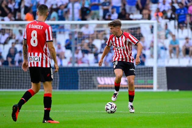 FOOTBALL : Olympique de Marseille VS Athletic Club Bilbao - 09 08 2026 Mikel Jauregizar (ATH) - Pre-season friendly between Olympique de Marseille and Athletic Club Bilbao on August 9, 2026 at the CEPAC Velodrome Stadium in Marseille. MarseilleFrance  Copyright: xWilliamxCannarellax