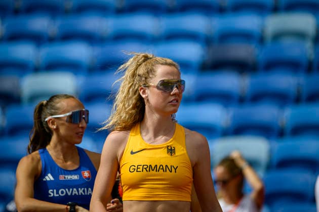 Smilla KOLBE Germany, Eintracht Frankfurt, Women s 800m GBR, European Athletics Championships, Track and Field, August 10, 2026, GBR, European Athletics Championships, Track and Field, August 10, 2026, Birmingham Copyright: xEibnerxPressefoto JanxPapenfussx EP_JPS