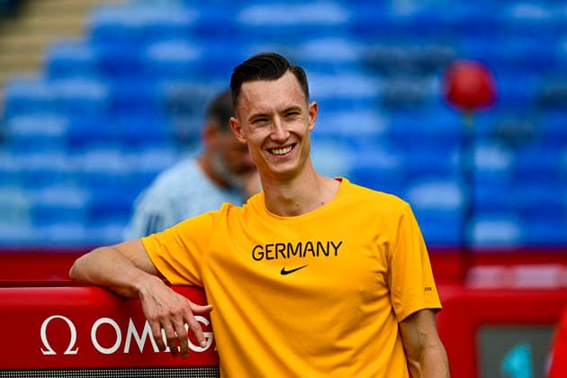 Kevin BRUCHA Germany, TLV Germania Ueberruhr, Men s Long Jump GBR, European Athletics Championships, Athletics, August 10, 2026, GBR, European Athletics Championships, Athletics, August 10, 2026, Birmingham Copyright: xEibnerxPressefoto JanxPapenfussx EP_JPS
