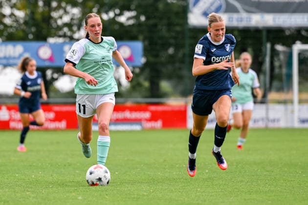 August 9, 2026, Soccer, Women s Bundesliga 2, 2026–2027, Matchday 2, SC Sand vs. SG 99 Andernach: Ina Keller, wearing a mint-colored jersey, makes her first start
