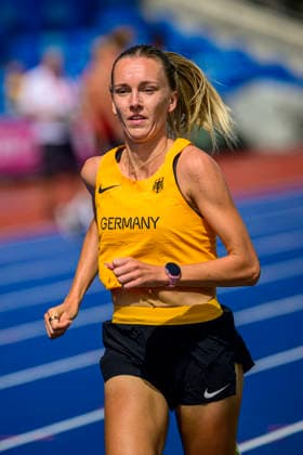 Lea MEYER Germany, VfL Loeningen, Women s 3000M Steeplechase GBR, European Athletics Championships, Track and Field, August 10, 2026, GBR, European Athletics Championships, Track and Field, August 10, 2026, Birmingham Copyright: xEibnerxPressefoto JanxPapenfussx EP_JPS
