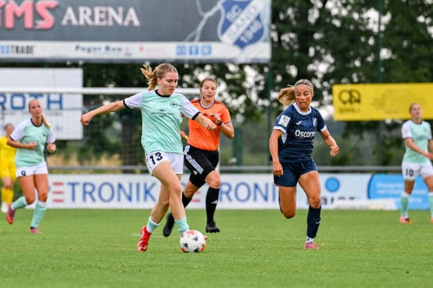August 9, 2026, Soccer, Women s Bundesliga 2, 2026–2027, Matchday 2, SC Sand vs. SG 99 Andernach: Marlene Ganßer put the Bäckermädchen ahead