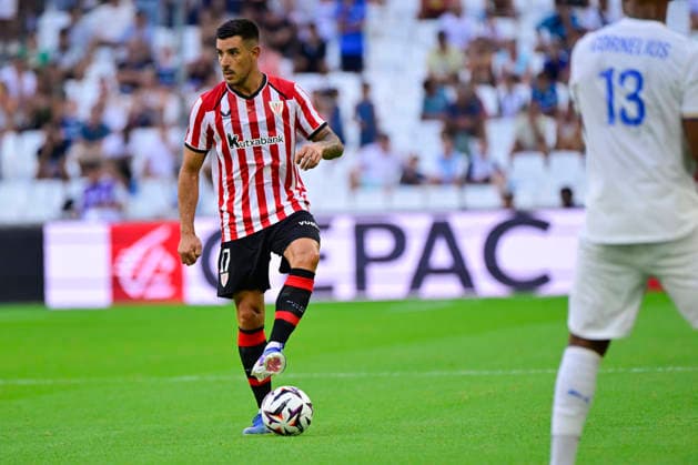 FOOTBALL : Olympique de Marseille VS Athletic Club Bilbao - 09 08 2026 Yuri Berchiche (ATH) - Pre-season friendly between Olympique de Marseille and Athletic Club Bilbao on August 9, 2026 at the CEPAC Velodrome Stadium in Marseille. MarseilleFrance  Copyright: xWilliamxCannarellax