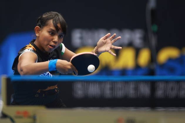 2026 WTT Europe Smash - Sweden - Qualifications Day 2 Syndrela Das of India competes against Yang Ha Eun of South Korea during the women s singles qualifying round 2 at the 2026 Europe Smash at the Baltiska Hallen in Malmo, Sweden, on August 9, 2026. Malmo Sweden  Copyright: xRemyxGrosx originalFilename:gros-europesm260809_np4tR.jpg