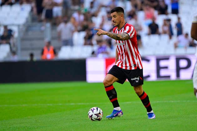 FOOTBALL : Olympique de Marseille VS Athletic Club Bilbao - 09 08 2026 Yuri Berchiche (ATH) - Pre-season friendly between Olympique de Marseille and Athletic Club Bilbao on August 9, 2026 at the CEPAC Velodrome Stadium in Marseille. MarseilleFrance  Copyright: xWilliamxCannarellax