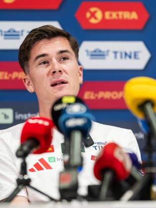 August 9, 2026: Jakob Asserson Ingebrigtsen of the Norwegian national track and field team at a press event ahead of the 2026 European Athletics Championships on August 9, 2026 in Birmingham. Photo by Mathias Bergeld, BILDBYRAN, code MB MB1396. athletics, friidrett, friidrotts EM, 2026 European Athletics Championships, press conference, event, meeting, 1, BBeng, Norway, Norge Copyright: MATHIASxBERGELD BB260809MB004