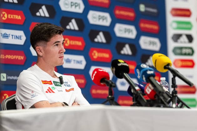 August 9, 2026: Jakob Asserson Ingebrigtsen of the Norwegian national track and field team at a press event ahead of the 2026 European Athletics Championships on August 9, 2026 in Birmingham. Photo by Mathias Bergeld, BILDBYRAN, code MB MB1396. athletics, friidrett, friidrotts EM, 2026 European Athletics Championships, press conference, event, meeting, 1, BBeng, Norway, Norge Copyright: MATHIASxBERGELD BB260809MB005
