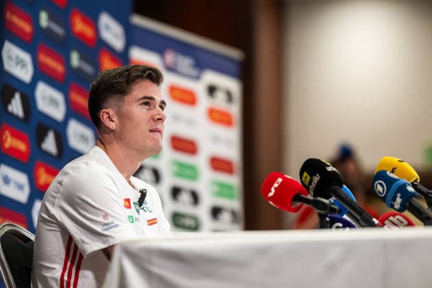 August 9, 2026: Jakob Asserson Ingebrigtsen of the Norwegian national track and field team at a press event ahead of the 2026 European Athletics Championships on August 9, 2026 in Birmingham. Photo by Mathias Bergeld, BILDBYRAN, code MB MB1396. athletics, friidrett, friidrotts EM, 2026 European Athletics Championships, press conference, event, meeting, 1, BBeng, Norway, Norge Copyright: MATHIASxBERGELD BB260809MB007