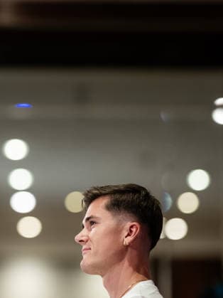 August 9, 2026: Jakob Asserson Ingebrigtsen of the Norwegian national track and field team at a press event ahead of the 2026 European Athletics Championships on August 9, 2026 in Birmingham. Photo by Mathias Bergeld, BILDBYRAN, code MB MB1396. athletics, friidrett, friidrotts EM, 2026 European Athletics Championships, press conference, event, meeting, 1, BBeng, Norway, Norge Copyright: MATHIASxBERGELD BB260809MB008