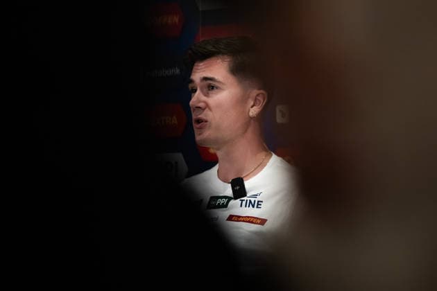 August 9, 2026: Jakob Asserson Ingebrigtsen of the Norwegian national track and field team at a press event ahead of the 2026 European Athletics Championships on August 9, 2026 in Birmingham. Photo by Mathias Bergeld, BILDBYRAN, code MB MB1396. athletics, friidrett, friidrotts EM, 2026 European Athletics Championships, press conference, event, meeting, 1, BBeng, Norway, Norge Copyright: MATHIASxBERGELD BB260809MB009