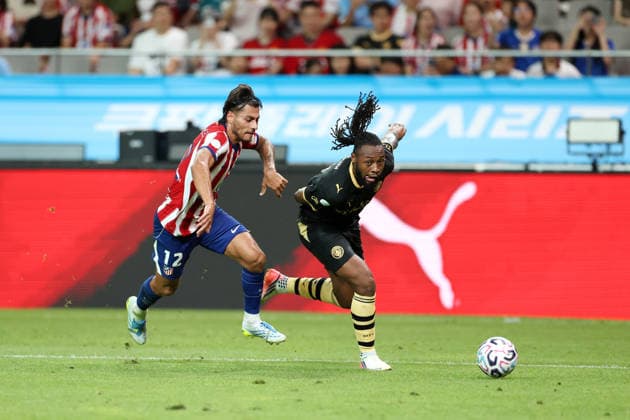 Football, friendly match, Manchester City v Atlético Madrid