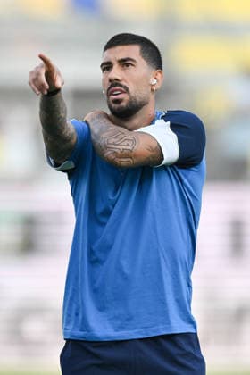 SOCCER - Friendly Match - Frosinone vs. Lazio Photo by IPA ABACAPRESS.COM87359569 - Mattia Zaccagni of S.S. Lazio before a preseason friendly match between Frosinone Calcio and S.S. Lazio at Benito Stirpe Stadium on August 9, 2026, in Frosinone, Italy. Frosinone Italy  Copyright: xIPAxSport ABACAx