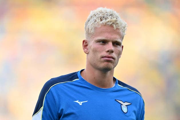 SOCCER - Friendly Match - Frosinone vs. Lazio Photo by IPA ABACAPRESS.COM87359558 - Oliver Provstgaard of S.S. Lazio before a preseason friendly match between Frosinone Calcio and S.S. Lazio at the Benito Stirpe Stadium on August 9, 2026, in Frosinone, Italy. Frosinone Italy  Copyright: xIPAxSport ABACAx