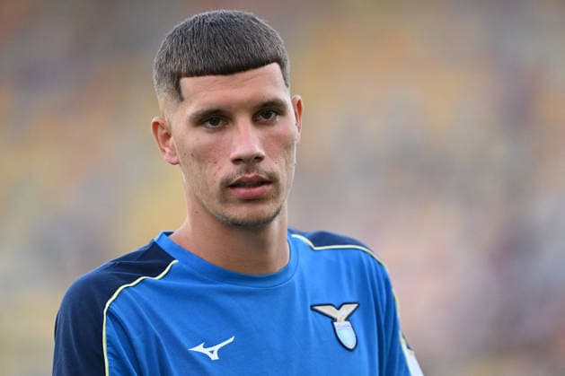 SOCCER - Friendly Match - Frosinone vs. Lazio Photo by IPA ABACAPRESS.COM87359562 - Petar Ratkov of S.S. Lazio before a preseason friendly match between Frosinone Calcio and S.S. Lazio at the Benito Stirpe Stadium on August 9, 2026, in Frosinone, Italy. Frosinone Italy  Copyright: xIPAxSport ABACAx