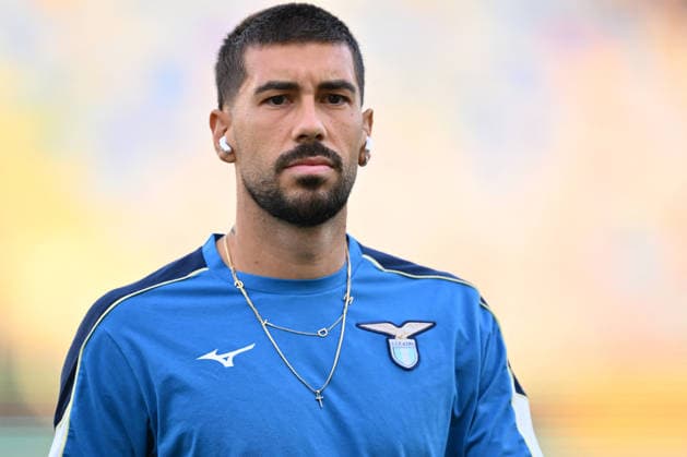 SOCCER - Friendly Match - Frosinone vs. Lazio Photo by IPA ABACAPRESS.COM87359559 - Mattia Zaccagni of S.S. Lazio before a preseason friendly match between Frosinone Calcio and S.S. Lazio at Benito Stirpe Stadium on August 9, 2026, in Frosinone, Italy. Frosinone Italy  Copyright: xIPAxSport ABACAx
