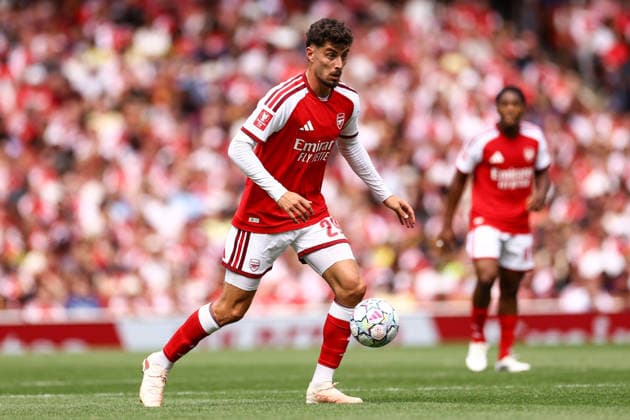 Arsenal gegen Borussia Dortmund, 9. August 2026, London, Emirates Cup: Arsenal gegen Borussia Dortmund – Kai Havertz von Arsenal. Foto: Jacques Feeney. Abseits. London, Großbritannien  Copyright: xJacquesxFeeneyx xOffsidexOffside