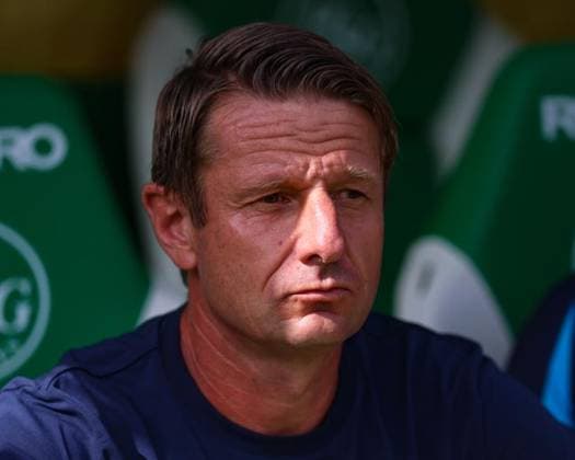August 9, 2026, Soccer, Brack Super League 2026–27, Round 3, FC St. Gallen 1879 vs. FC Lucerne, Berit Sitter Stadium, St. Gallen, Switzerland; Jörg Udo Portmann, Head Coach, FC Lucerne; Photo by Urs Ottiger
