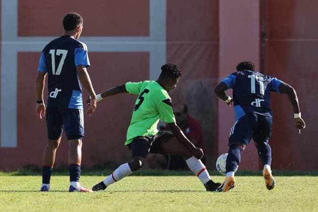 SOCCER - Friendly Match - US Lecce vs. SS Monopoli Photo by IPA ABACAPRESS.COM87359954 - Konan N Dri ( 11 - US Lecce) in action during the US Lecce vs. SS Monopoli friendly soccer match in San Pietro in Lama (LE), Italy, on August 9, 2026 San Pietro in Lama (LE) Italy  Copyright: xIPAxSport ABACAx