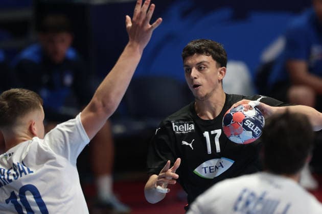 09.08.2026 Belgrade Germany-Slovenia European U18 men s handball championship final tournament final match Toma Gadza Germany :