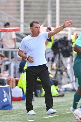 Sion, 09.08.2026, Football Brack Super League, FC Sion - FC Vaduz, Didier Tholot (FCS Coach) (Frederic Dubuis Imago) FC SION - FC VADUZ Imago