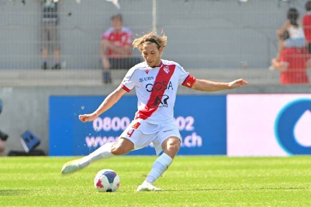 Sion, 09.08.2026, Football Brack Super League, FC Sion - FC Vaduz, Numa Lavanchy (FCS 14) (Frederic Dubuis Imago) FC SION - FC VADUZ Imago