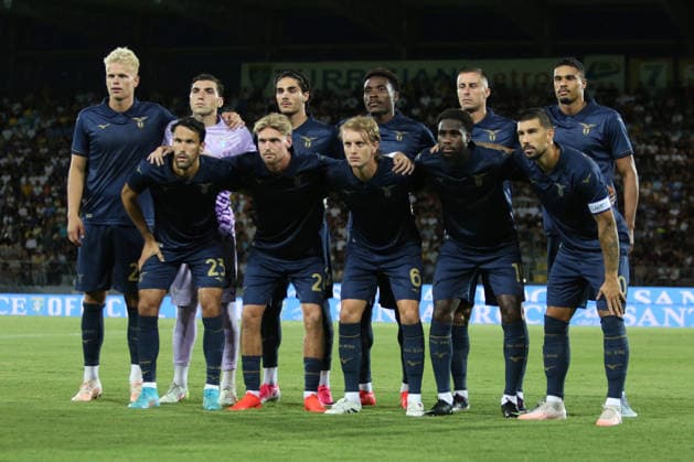 SOCCER - Friendly Match - Frosinone vs. Lazio Photo by IPA ABACAPRESS.COM87360837 - SS Lazio players during the preseason friendly soccer match between Frosinone Calcio and SS Lazio at Benito Stirpe Stadium on August 9, 2026, in Frosinone, Italy. Frosinone Italy  Copyright: xIPAxSport ABACAx