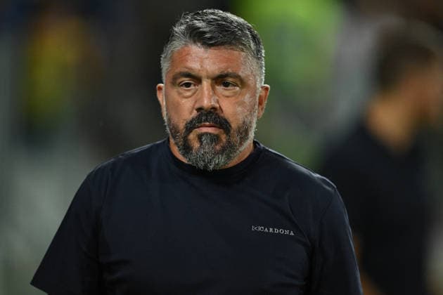 SOCCER - Friendly Match - Frosinone vs. Lazio Photo by IPA ABACAPRESS.COM87360905 - Gennaro Gattuso, head coach of S.S. Lazio, attends a preseason friendly match between Frosinone Calcio and S.S. Lazio at Benito Stirpe Stadium on August 9, 2026, in Frosinone, Italy. Frosinone Italy  Copyright: xIPAxSport ABACAx