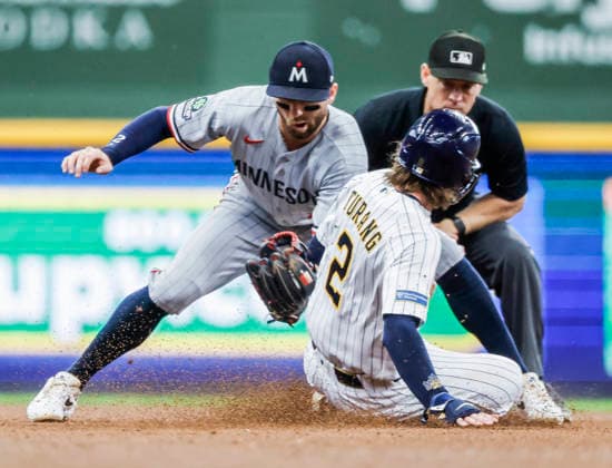 Baseball, MLB, Milwaukee Brewers v Minnesota Twins