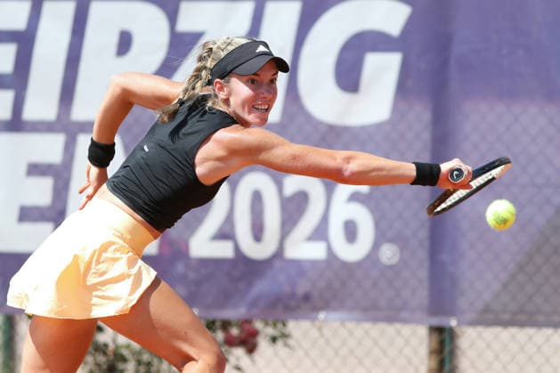 Leipzig Open 2026, ITF Final: Ida Wobker vs. Irene Burillo, August 9, 2026—Irene Burillo (Spain, ESP) in the final of the Leipzig Open 2026, ITF World Tennis Tour, August 9, 2026, at the Leipzig Tennis Club 1990 on the Sportforum Nordanlage grounds Copyright: xBEAUTIFULxSPORTS JanxKaeferx
