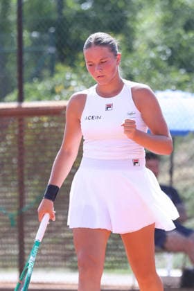 Leipzig Open 2026, ITF Final: Ida Wobker vs. Irene Burillo, August 9, 2026—Ida Wobker of Germany (GER) celebrates her victory in the final at the Leipzig Open 2026, ITF World Tennis Tour, August 9, 2026, at the Leipzig Tennis Club 1990 on the Sportforum Nordanlage grounds Copyright: xBEAUTIFULxSPORTS JanxKaeferx