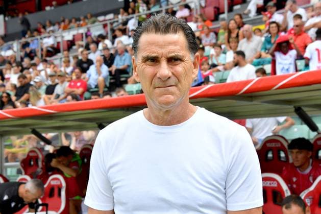 Sion, 09.08.2026, Football Brack Super League, FC Sion - FC Vaduz, Didier Tholot (FCS Coach) (Frederic Dubuis Imago) FC SION - FC VADUZ Imago