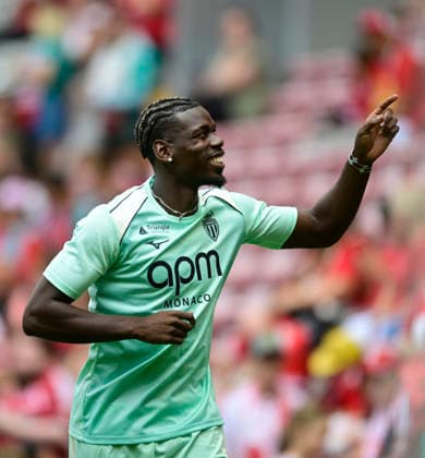 Liverpool v AS Monaco Pre-Season Friendly Monaco™s Paul Pogba warming up before the Pre-Season Friendly match at Anfield, Liverpool 09 08 2026 UK Newspapers OUT Copyright: xChrisxNuttonx FIL-23743-0075