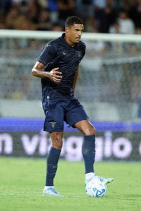 SOCCER - Friendly Match - Frosinone vs. Lazio Photo by IPA ABACAPRESS.COM87362094 - Frosinone, Italy, August 9, 2026: Danilo Doekhi (defensive midfielder) of S.S. Lazio in action during the friendly match between Frosinone Calcio and S.S. Lazio at Benito Stirpe Stadium. Frosinone Italy  Copyright: xIPAxSport ABACAx