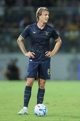 SOCCER - Friendly Match - Frosinone vs. Lazio Photo by IPA ABACAPRESS.COM87362095 - Frosinone, Italy, August 9, 2026: Nicolo Rovella (defensive midfielder) of S.S. Lazio in action during the friendly match between Frosinone Calcio and S.S. Lazio at Benito Stirpe Stadium. Frosinone Italy  Copyright: xIPAxSport ABACAx