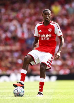 Arsenal gegen Borussia Dortmund, 9. August 2026, London, Emirates Cup: Arsenal gegen Borussia Dortmund – Cristhian Mosquera von Arsenal. Foto: Jacques Feeney, Offside, London, Großbritannien  Copyright: xJacquesxFeeneyx xOffsidexOffside