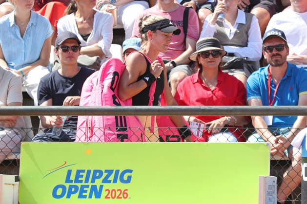 Leipzig Open 2026, ITF Final: Ida Wobker vs. Irene Burillo, August 9, 2026. Finalist Irene Burillo of Spain (ESP) enters the court at the Leipzig Open 2026, ITF World Tennis Tour, August 9, 2026, at the Leipziger Tennisclub 1990 on the Sportforum Nordanlage grounds Copyright: xBEAUTIFULxSPORTS JanxKaeferx