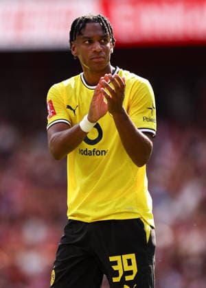 Arsenal gegen Borussia Dortmund, 9. August 2026, London, Emirates Cup: Arsenal gegen Borussia Dortmund – Filippo Mane von Borussia Dortmund, Foto: Jacques Feeney, Abseits, London, Großbritannien  Copyright: xJacquesxFeeneyx xOffsidexOffside