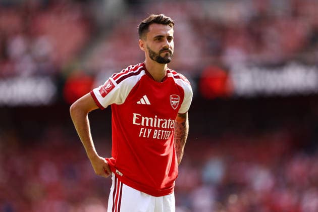 Arsenal gegen Borussia Dortmund, 9. August 2026, London, Emirates Cup: Arsenal gegen Borussia Dortmund – Fabio Vieira von Arsenal. Foto: Jacques Feeney. Abseits. London, Großbritannien  Copyright: xJacquesxFeeneyx xOffsidexOffside