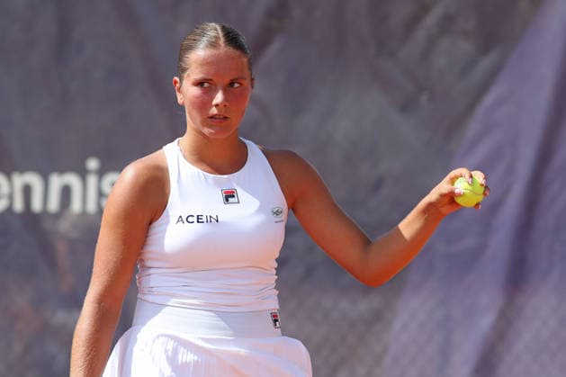 Leipzig Open 2026, ITF Final: Ida Wobker vs. Irene Burillo, August 9, 2026—Ida Wobker (Germany, GER) in the final of the Leipzig Open 2026, ITF World Tennis Tour, August 9, 2026, at the Leipzig Tennis Club 1990 on the Sportforum Nordanlage grounds Copyright: xBEAUTIFULxSPORTS JanxKaeferx