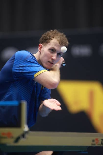 2026 WTT Europe Smash - Sweden - Qualifications Day 2 Connor Green of England competes against Izaak Quek of Singapore during the Men s Singles - Qualifying Round 3 at the 2026 Europe Smash at the Baltiska Hallen in Malmo, Sweden, on August 9, 2026. Malmo Sweden  Copyright: xRemyxGrosx originalFilename:gros-europesm260809_npuI5