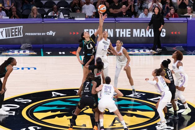 Basketball, WNBA, Los Angeles Sparks v Golden State Valkyries