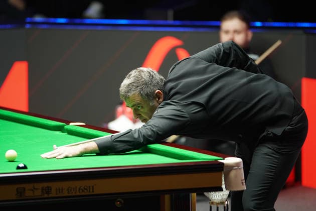 TAIYUAN, CHINA - AUGUST 09: Ronnie O Sullivan of England plays a shot in the Round 1 match against Jackson Page of Wales on day 2 of the 2026 China Open (officially the 2026 Satuo China Open) at the Riverside Sports Centre on August 9, 2026 in Taiyuan, Shanxi Province of China.  Copyright: xTaixChengzhex 111659005504