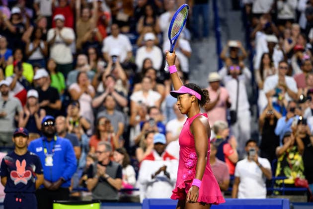 August 9, 2026, Toronto, Ontario, Canada: NAOMI OSAKA of Japan is seen after winning her round-of-16 match against Leylah Fernandez of Canada at the National Bank Open, part of the Hologic WTA, Tennis Damen Tour at Sobeys Stadium. Osaka defeated Fernandez 6-4, 6-4 to advance to the quarterfinals. Toronto Canada - ZUMAr228 20260809_znp_r228_038 Copyright: xVasiliyxRyabykhx