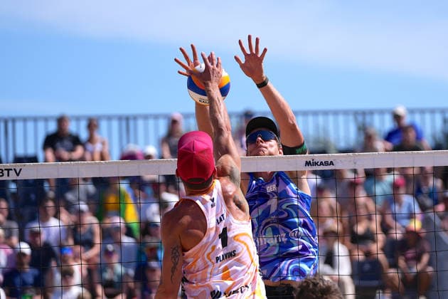 Nils Ehlers ( GER ) during the Beachvolleyball Elite 16 Tournament at Rennbahn Hamburg-Horn, Hamburg. Copyright: xJuliaxKneisslx xSPPx Sportspressphoto_SPR203683