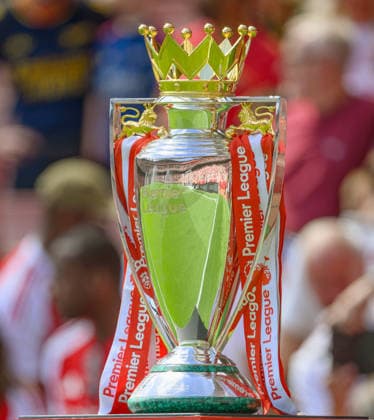09 August 2026 - Arsenal v Borussia Dortmund - Emirates Stadium - London. Arsenal v Borussia Dortmund - Emirates Stadium - London. The Premier League Trophy. Picture : Mark Pain LONDON England  Copyright: xMarkxPainx